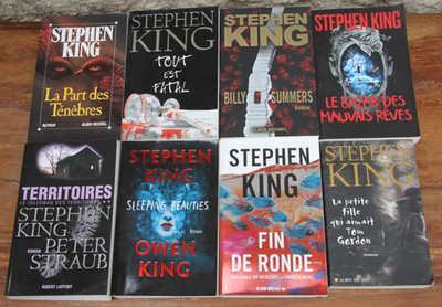 STEPHEN KING - SET MIT 8 BÜCHERN - ALLES IST TÖDLICH - 1990 bis 2022 - SEHR GUTER ZUSTAND