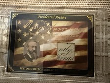 Presidential Archive Benjamin Harrison POTUS Relic Card 2025 #PA-BH23