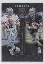 2016 Donruss Elite Lineage Roger Staubach Tony Romo #LN-SR HOF fm0