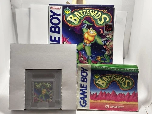 Battletoads (Nintendo Game Boy, 1991) — CIB | Cart + Manual | Tested