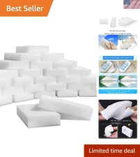 Versatile 100-Count Magic Cleaning Sponges for Chemical-Free Household Care