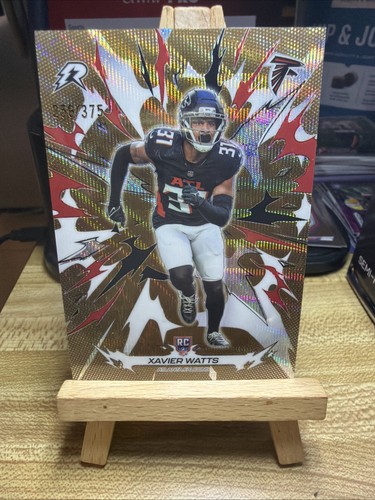 2025 Topps Resurgence Xavier Watts RC Bronze Surge /375 #105 Falcons