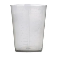 McKesson Graduated Container 1000 mL (32 oz.) Polypropylene Without Closure 200