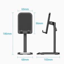 Cell Phone Alloy Holder Stand Table Mount for...