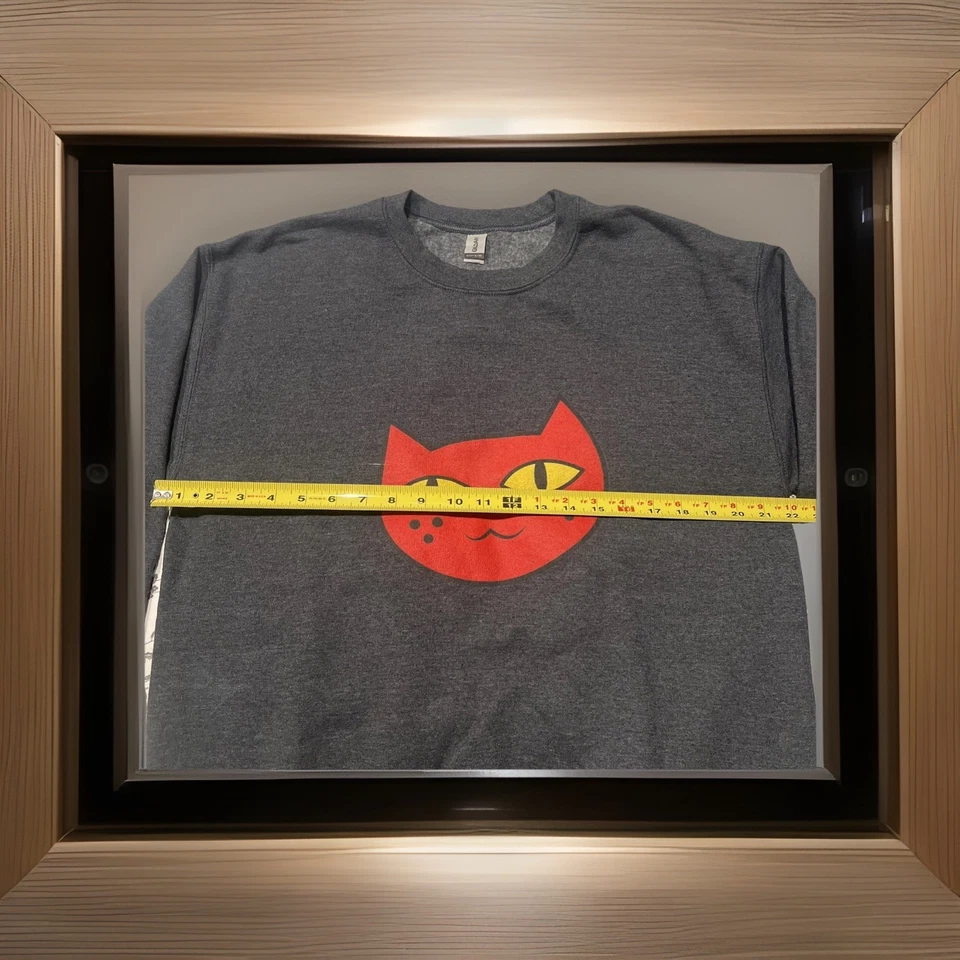 Marceline Adventure Time Red Cat graphic Pullover Sweater, Men’s Size Large ￼ - Image 3 of 4