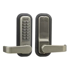 Lockey USA 2835SN Mechanical Keyless Lock With Passage Function - Satin Nickel