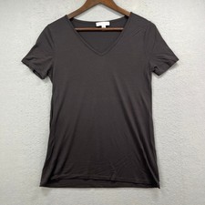 The White Company Top Womens 6 Dark Brown Mod...