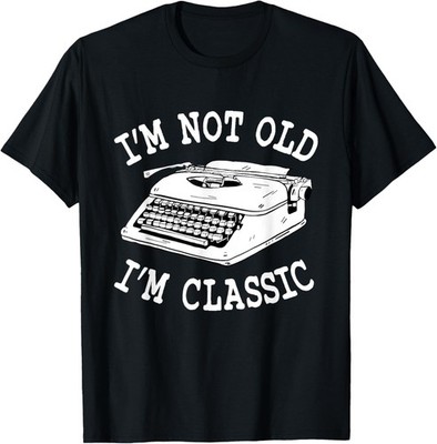 Funny Typewriter Enthusiast Outfit Love Writing Machine T-Shirt