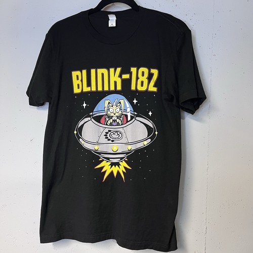 Blink 182 Shirt Mens M Medium Alien Spaceship World Tour 2023 Official Merch - Picture 1 of 5