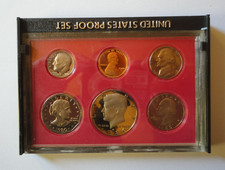 United States US Proof Coin Set 1980 S Polierte Platte PP USA M&uuml;nzset Dollar KMS