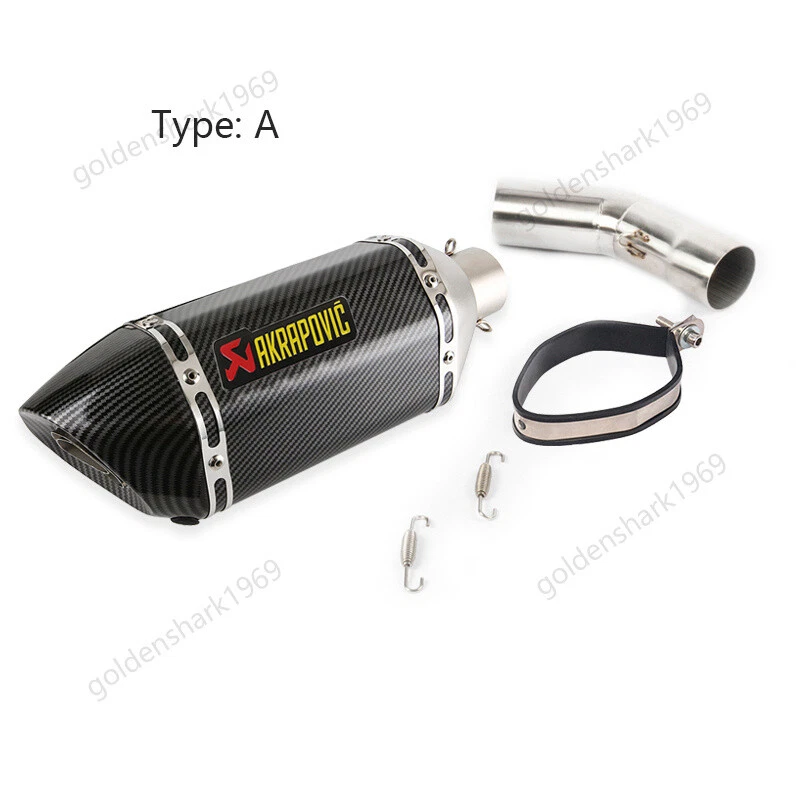 Silenciador escape 370 mm para Kawasaki Ninja ZX6R ZX636 ZX600R 2009-2023 Foto 4 de 4