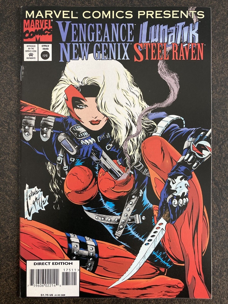 MARVEL COMICS PRESENTS #175 NEW GENIX LUNATIK STEEL RAVEN LAST