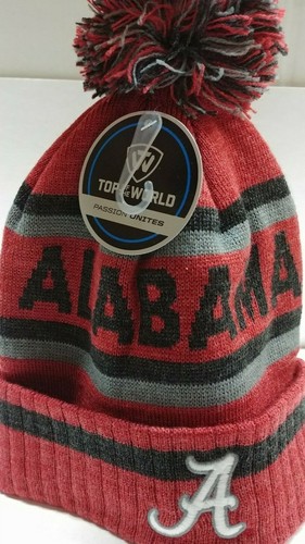 Alabama Crimson Tide Knit Hat From Top 