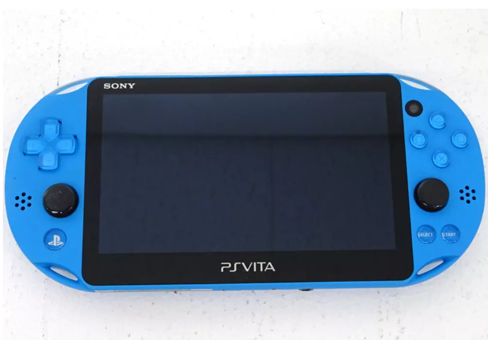 Sony PS Vita Aqua Blue PCH-2000 w/Random 3 Games + USB cable