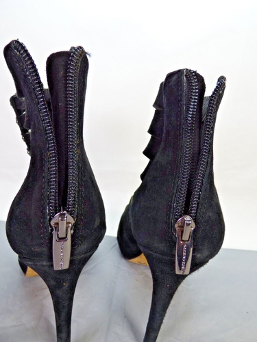 Vince Camuto High Heels Sandals Lace Up Strappy Open Toe Booties Caged UK 5 - Picture 8 of 11