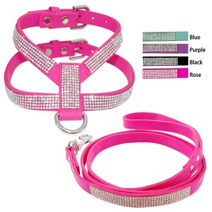 bling dog harness