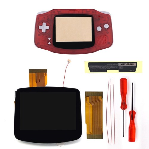 Hispeedido GBA V5 Laminated HD 3.0" IPS LCD Backlight Screen For GBA with Shell - Picture 24 of 32