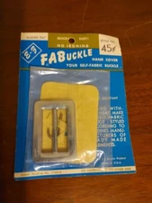 E-Z FABuckle Retangular Buckle Style 100 NOS 1 1/2"