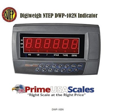  Digiweigh Readout DWP-102N NTEP LED Indicator for NTEP Floor Scale,Brand NEW 