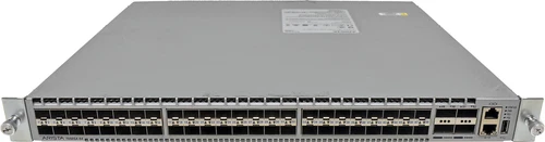 Arista DCS-7050SX-64-R 48-Port SFP+ 10GE Switch 4x 40G QSFP+ blue PSUs Rack Ears