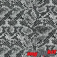 Hydrographic Film Hydrographic  Hydro Dip Black Large Pattern Snake AP-161