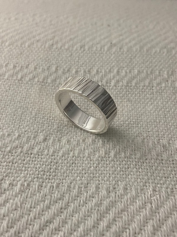 Lumberjack custom made 90% Silver Ring Size 10