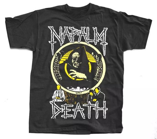 Napalm Death Men's Black T-Shirt Size S-5XL