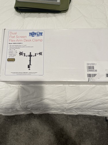 DUAL flat screen desk clamp BRAND NEW/NEVER USED - Picture 3 of 3
