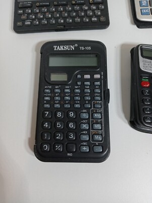 Small Pocket Calculator Citizen SLD-7710 Taksun TS-105 Cedar CD