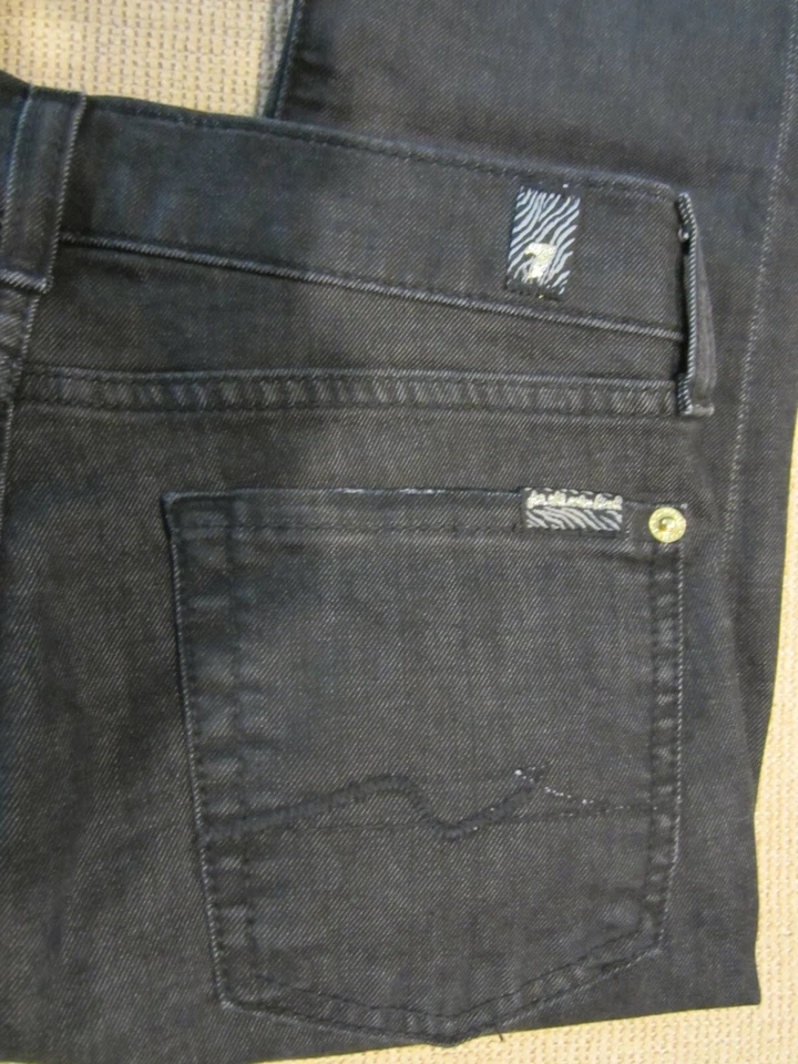 NWOT * 7 FOR ALL MANKIND ROXANNE JEANS size 10 - Imagem 3 de 3