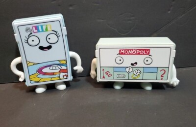 McDonald s Mini Board Game Toy Figures Monopoly And LIFE