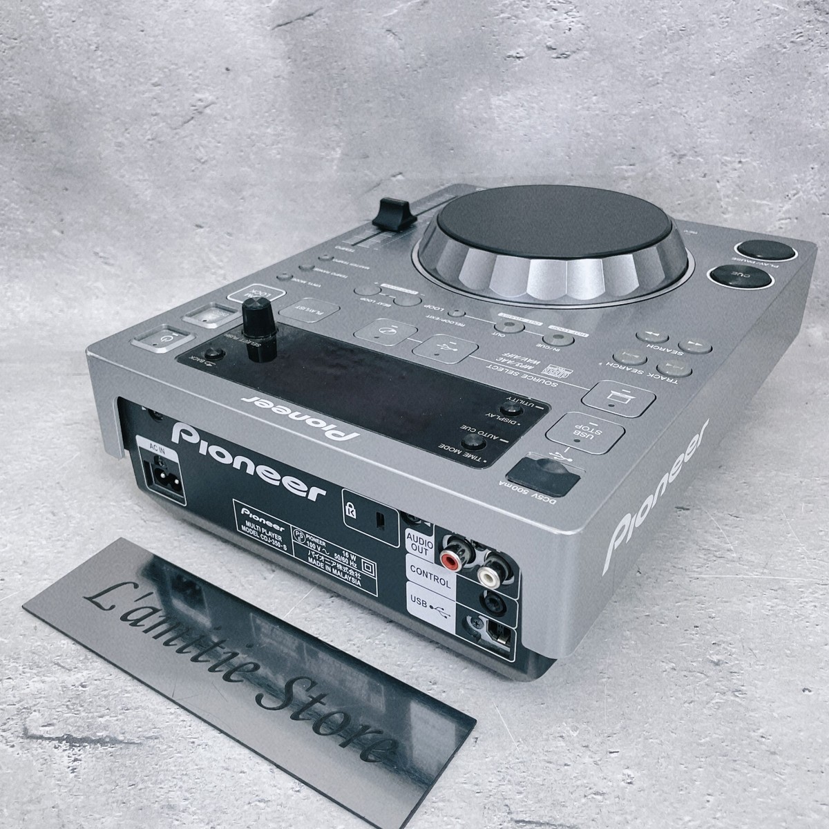 Pioneer CDJ-350-S Limited Silver DJ Player Digital Turntable