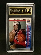 Michael Jordan 1993-94 Upper Deck 1993 NBA Finals MVP #204 Bulls (Graded ASG 9)