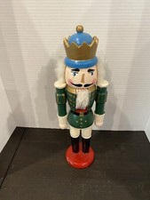 Nutcracker 15 in Green, Gold, Black, Blue