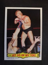 Ringside Action 1985 Topps Titan Sports WWF  Wrestling WWE #22