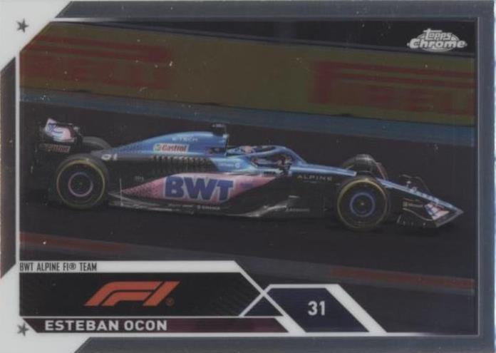 2023 Topps Chrome Formula 1 - Esteban Ocon #31 - 1 of 1