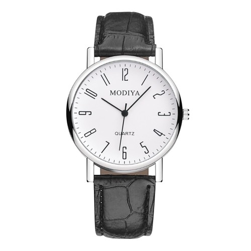 Men's Fashion Leather Band Watch Digital Quartz Temperament Men's Watch Gift AU - Picture 13 of 20