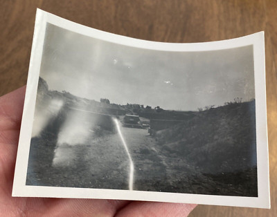 1940s Ancient City Carthage Lions Den Tunisia Landmark Travel Real Photo P4n13
