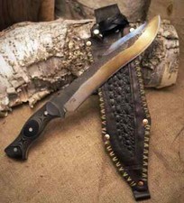 18 INCH Custom HandmadeD2 Steel Blade Bowie Knife