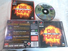 Die Hard Trilogy PS1 (COMPLETE) rare Sony PlayStation black label version arcade