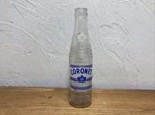 Vintage Coronet Beverages Soda Bottle National Bottling Co Worcester Mass 7oz