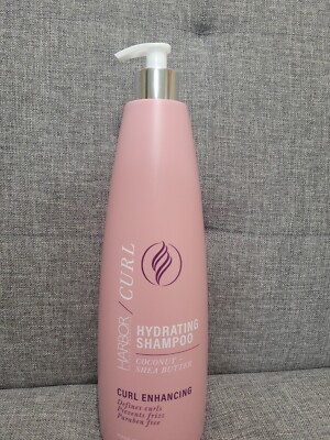 HARBOR COSMETICS CURL COCONUT+SHEA BUTTER  HYDRATING SHAMPOO 33.8 oz/1 L -ITALY
