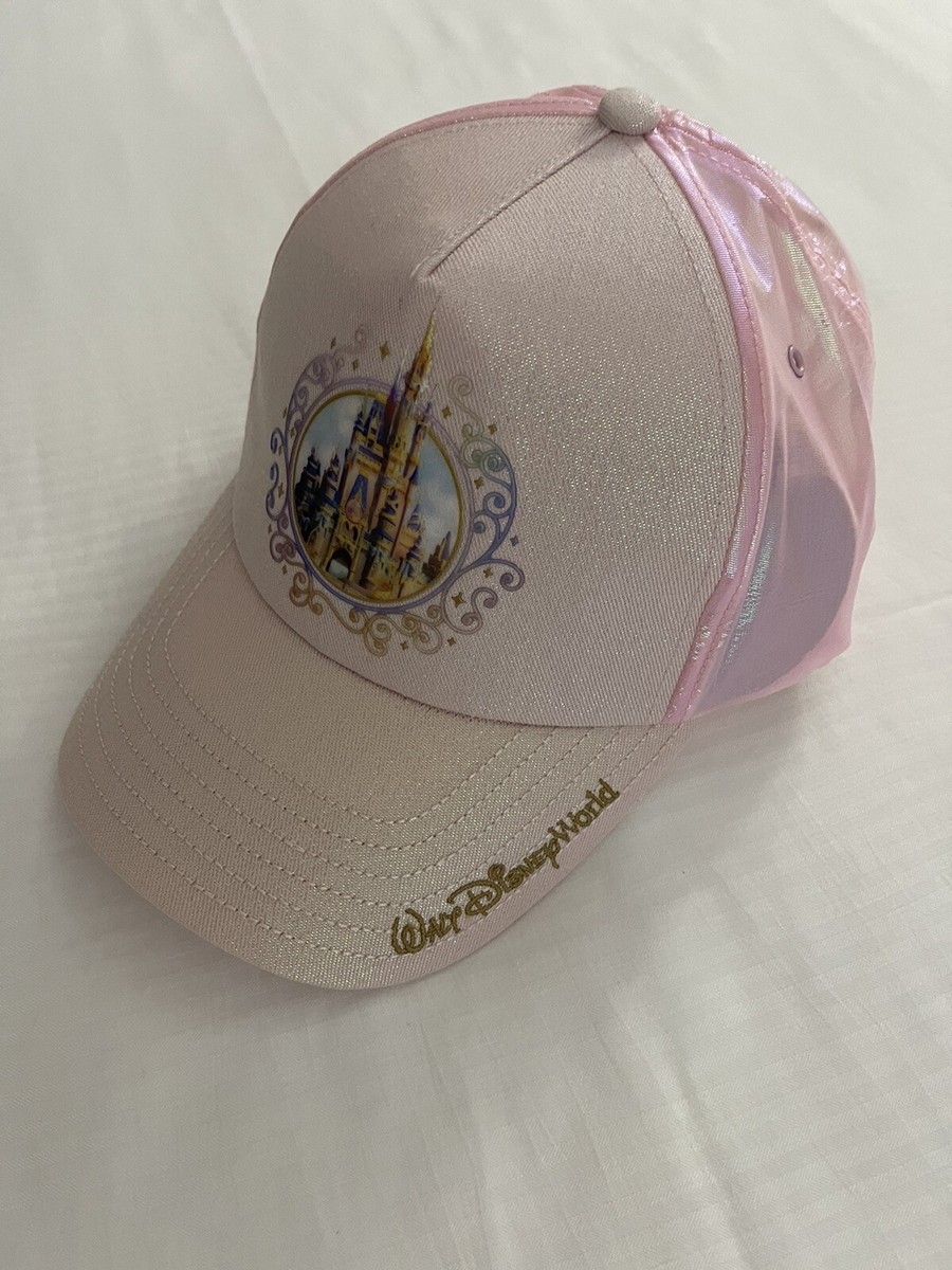 Disney World 50th Anniversary Cinderella Castle Pink Adult  display picture 2
