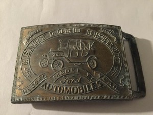 henry ford belt buckle