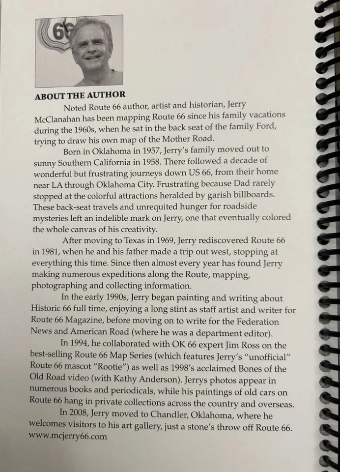 Route 66 EZ 66 GUIDE FOR TRAVELERS 5th EDITION By Author Jerry Mcclanahan - Image 2 of 4