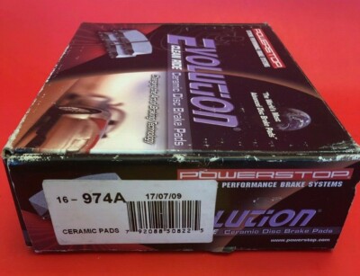 NOS Powerstop Evolution 16-974A Disc Brake Pads Ceramic 