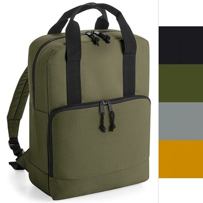 BagBase Recycled Twin Handle Cooler Backpack BG287 Tasche NEU