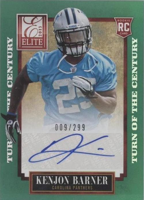 2013 Panini Elite - Rookie Kenjon Barner #150 Turn of the Century ...