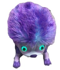 Zoomer Hedgiez Whirl Interactive Hedgehog Toy 7x4 Purple/Blue Lights Sound 4xAAA
