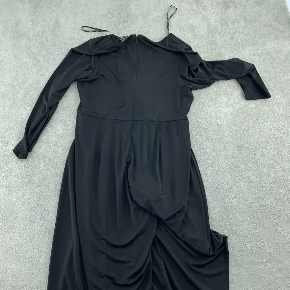 Mono City Chic negro para mujer talla grande L 20 3189 Foto 2 de 4